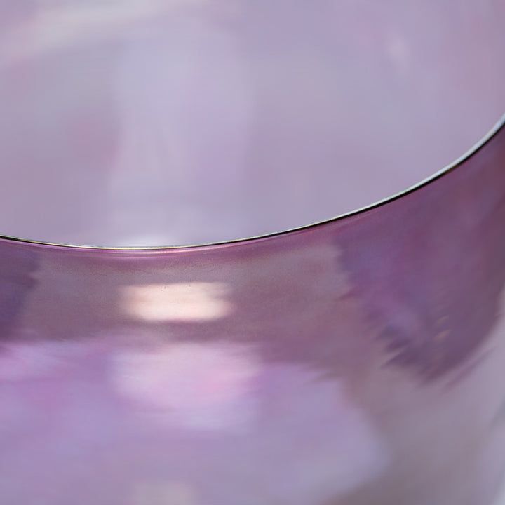 3rd octave crystal singing bowl 
