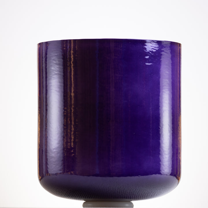 12" C+32 Iris Illumination Crystal Singing Bowl, Tall from Bowls of Sound
