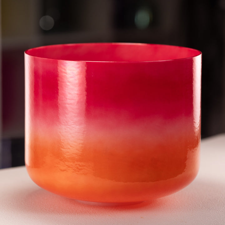 Pink & Orange Singing Bowl