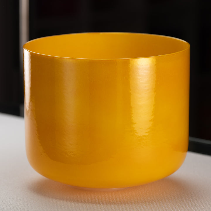 12" D+41 Honeycomb Crystal Singing Bowl from Bowls of Sound