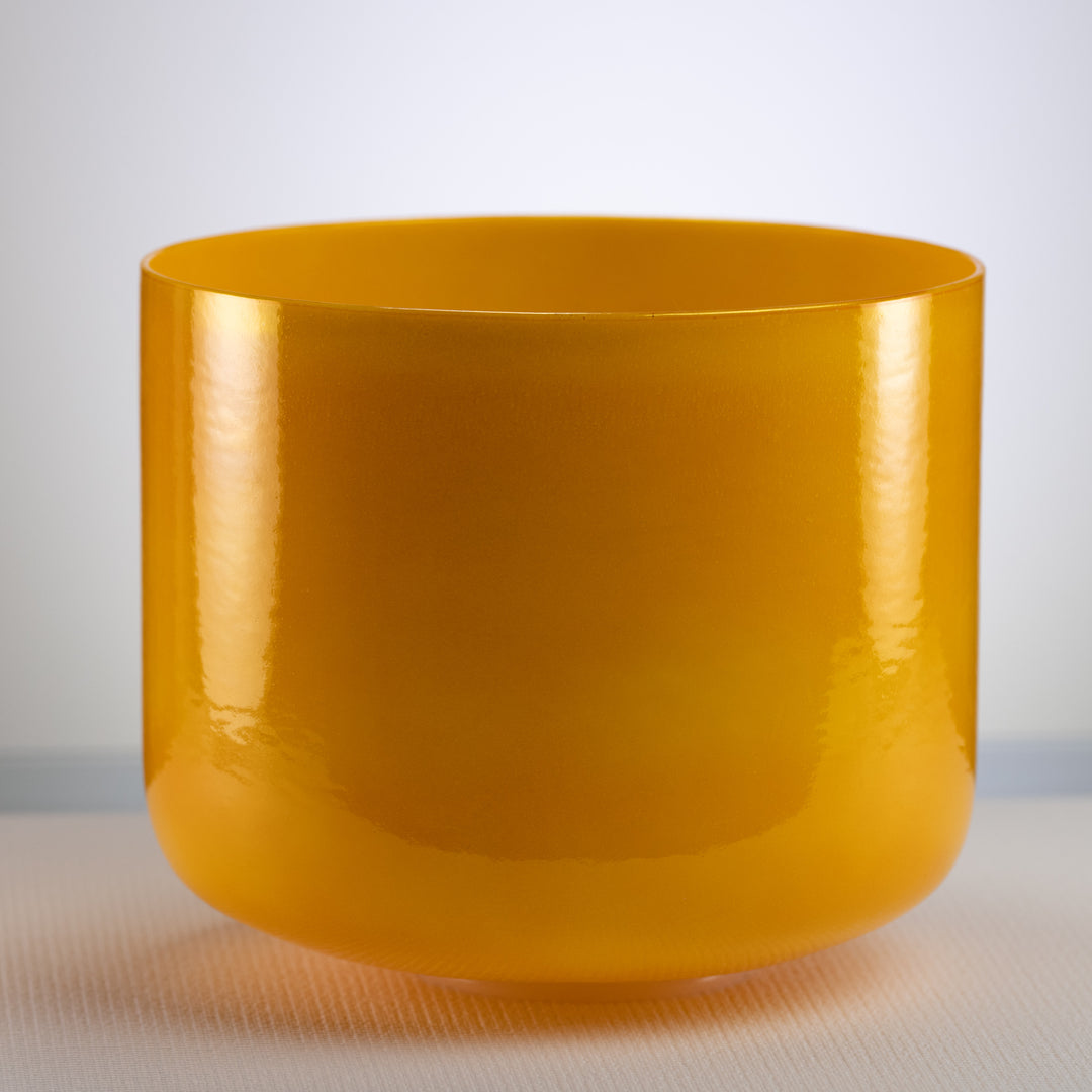 Crystal singing bowl for sound healing