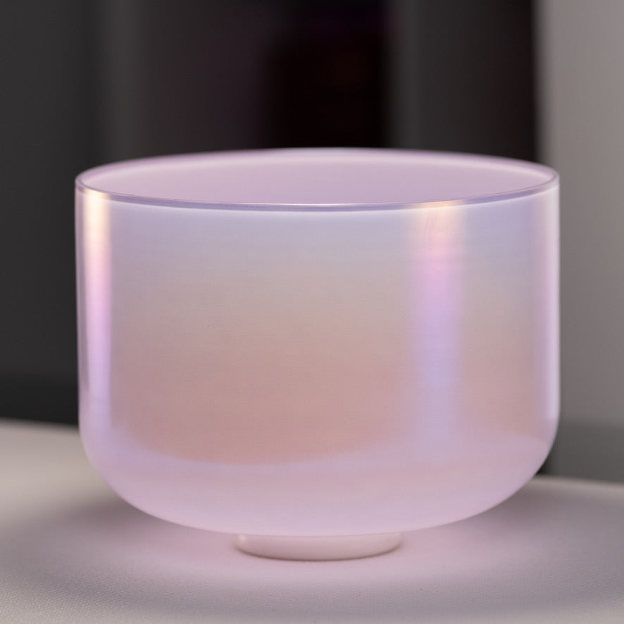 Light purple singing bowl for sound healing