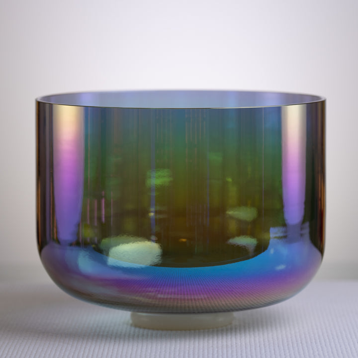 12" F#-30 Aurora Sky Crystal Singing Bowl from Sacred Singing Bowls™