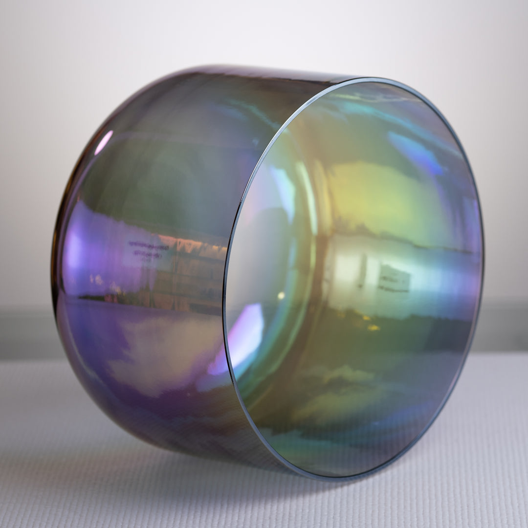 12" crystal singing bowl for sound healing