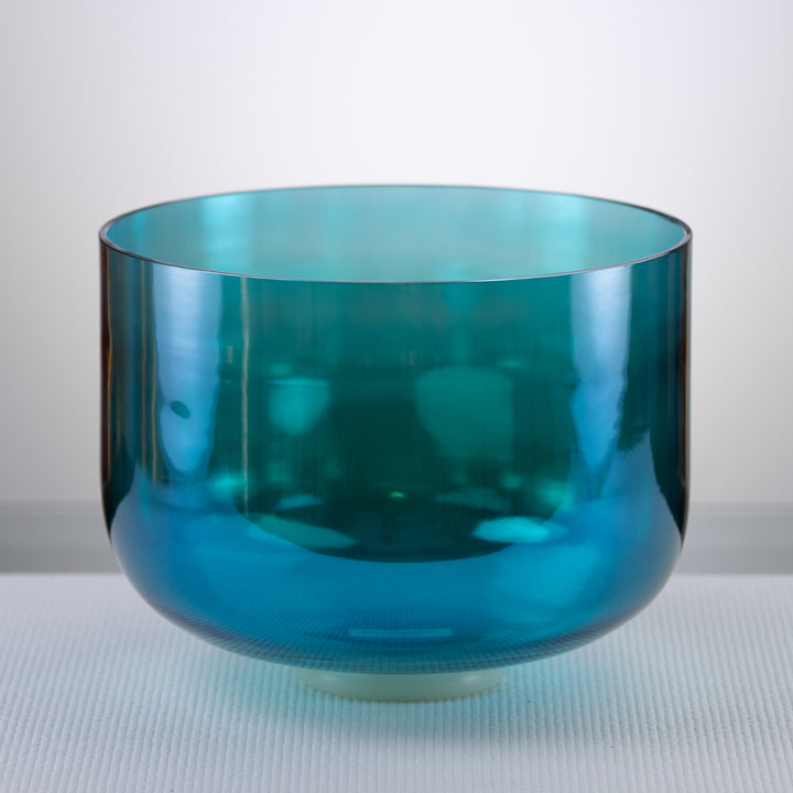 12" blue crystal singing bowl
