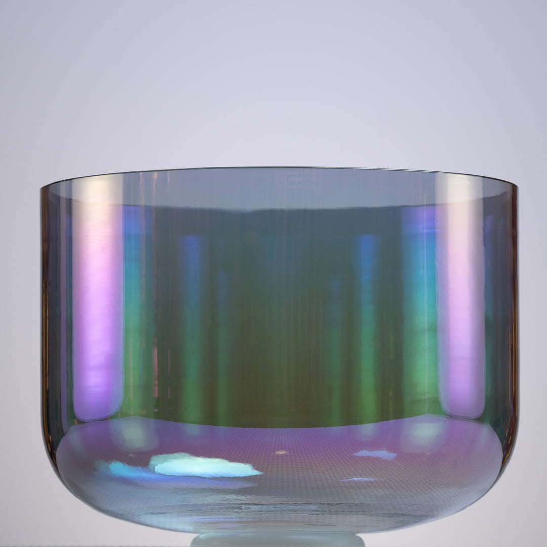 12" crystal singing bowl for the heart chakra
