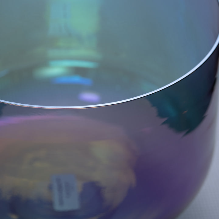 Aurora Sky singing bowl close up