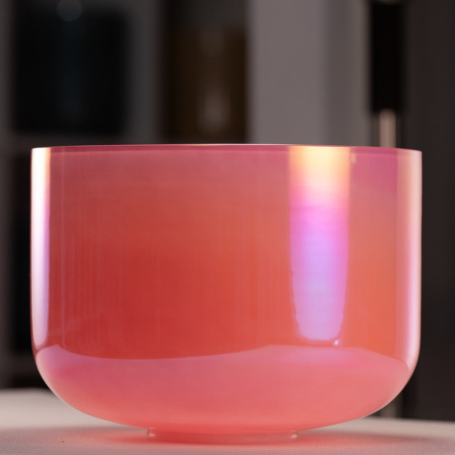 Heart chakra sound bowl