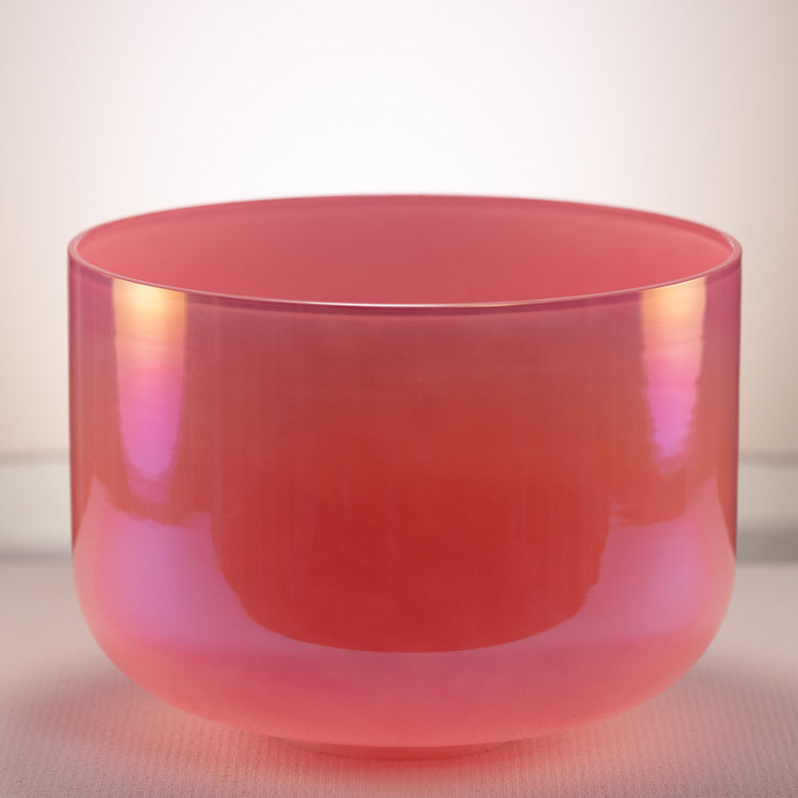 Pink Crystal Singing Bowl