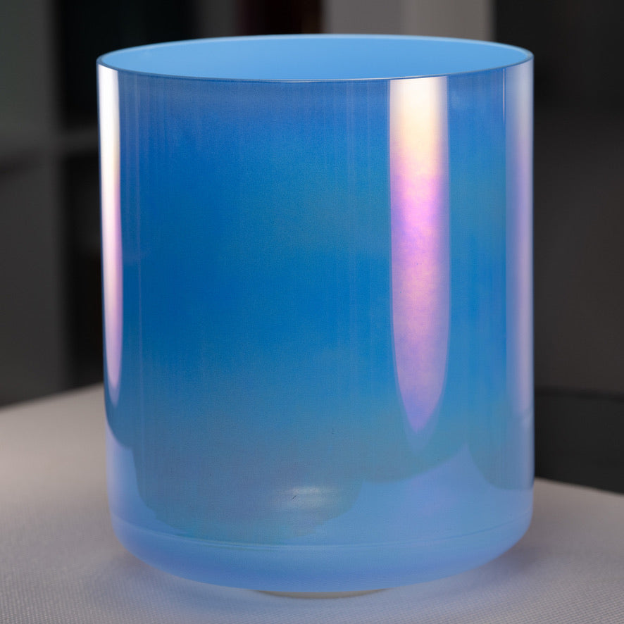 Blue Heart chakra singing bowl