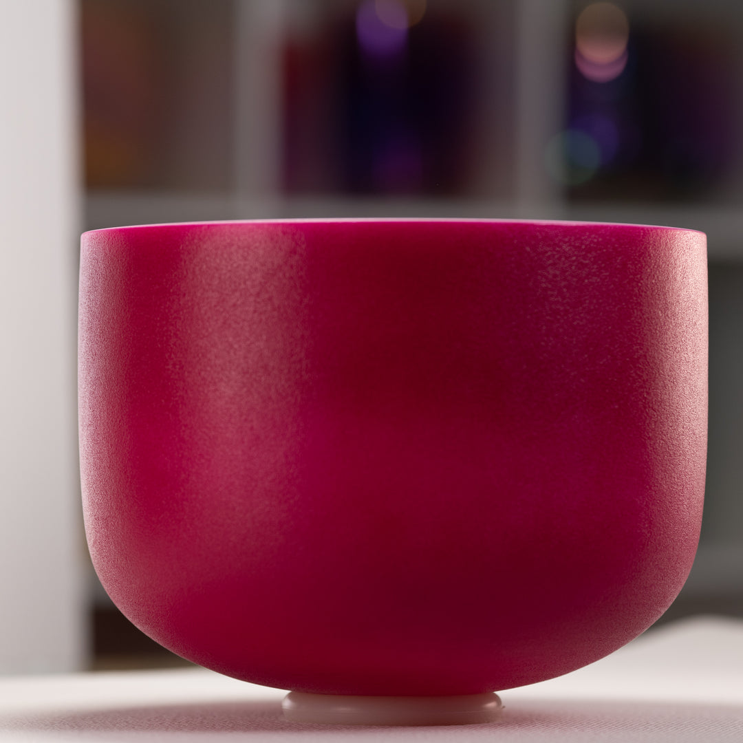 Heart chakra singing bowl