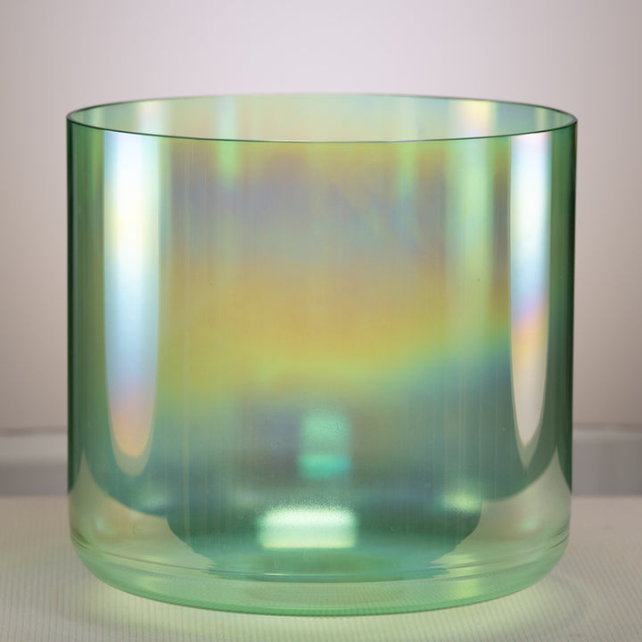 Green root chakra sound bowl