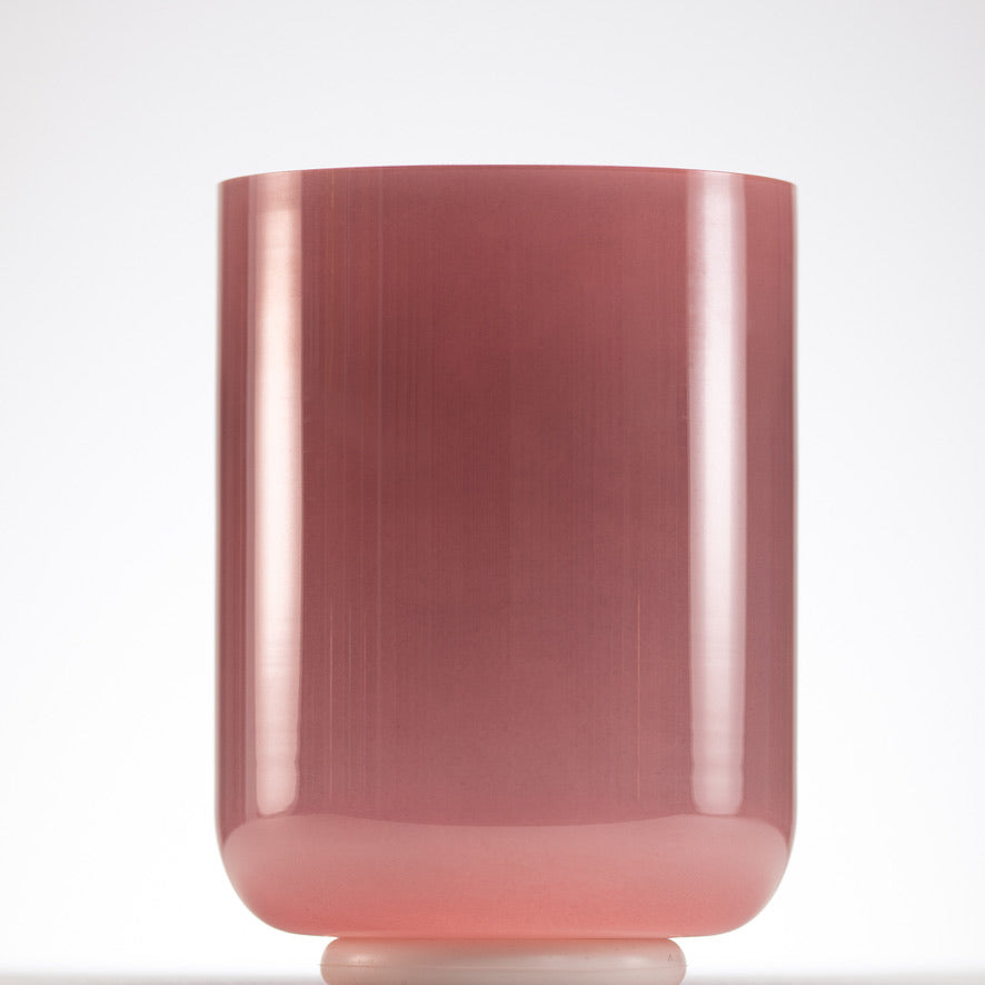 6.75" E-40 Autumn Rose Crystal Singing Bowl, Tall