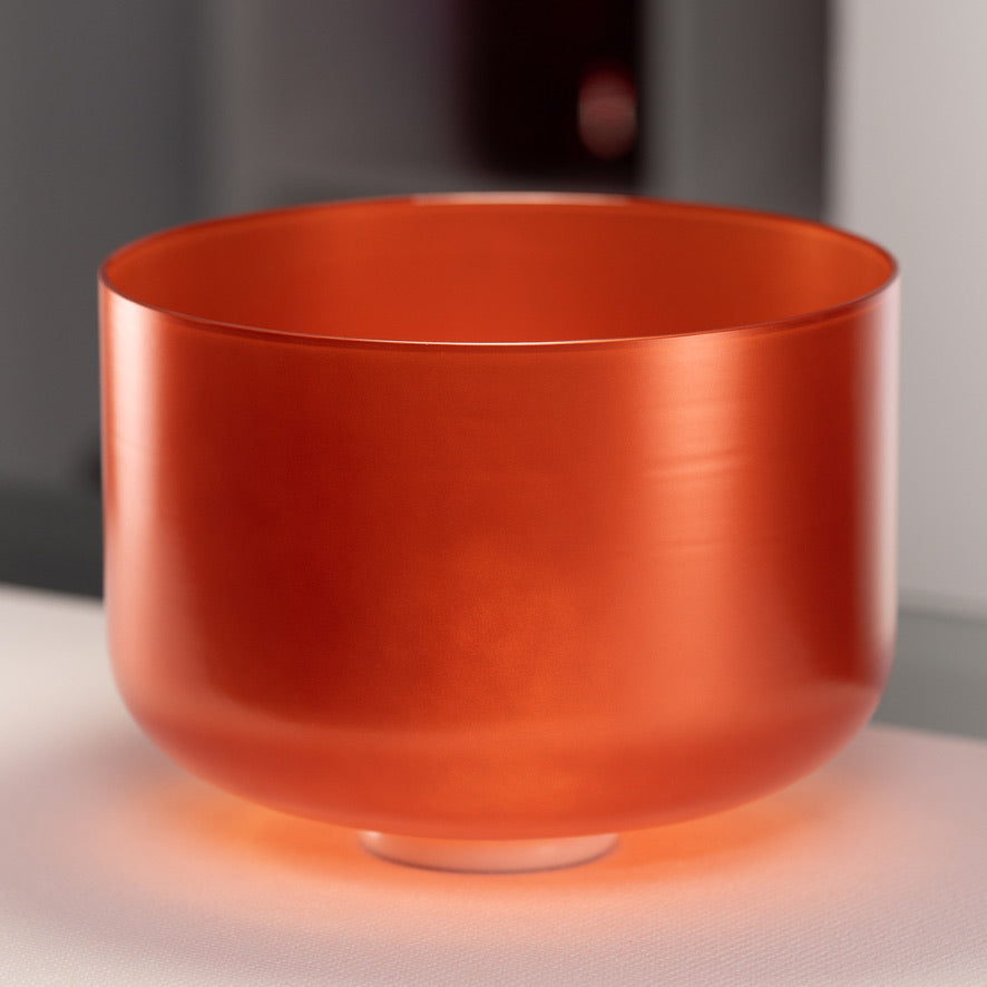 Authentic, high quality crystal singing bowl