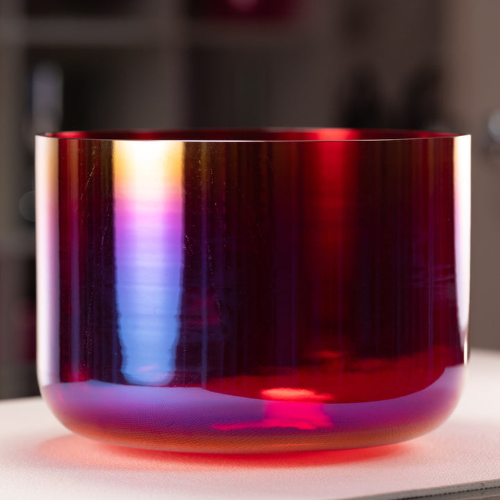 Red Crystal Singing Bowl