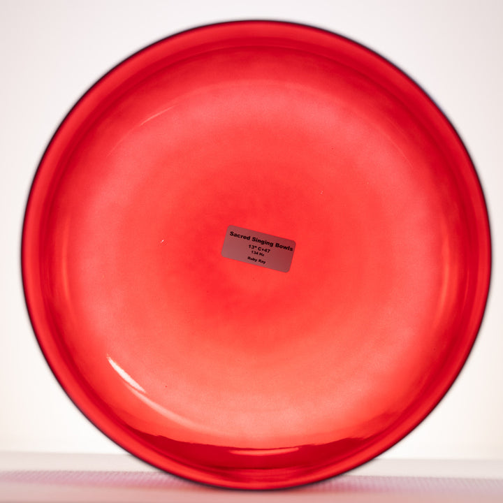 Root chakra sound bowl