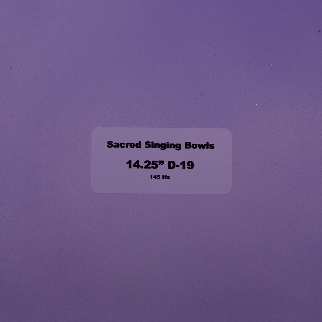 Sacred Singing Bowls™ product label