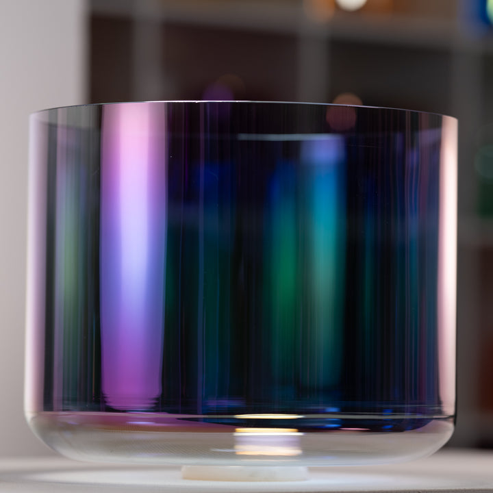 14.5" A-45 Aurora Sky Crystal Symphony Bowl from Sacred Singing Bowls™