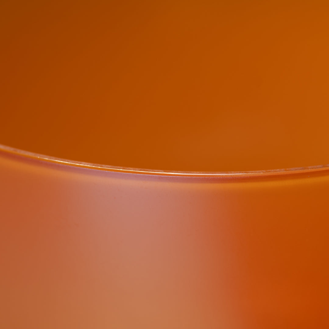 Close up of singing bowl