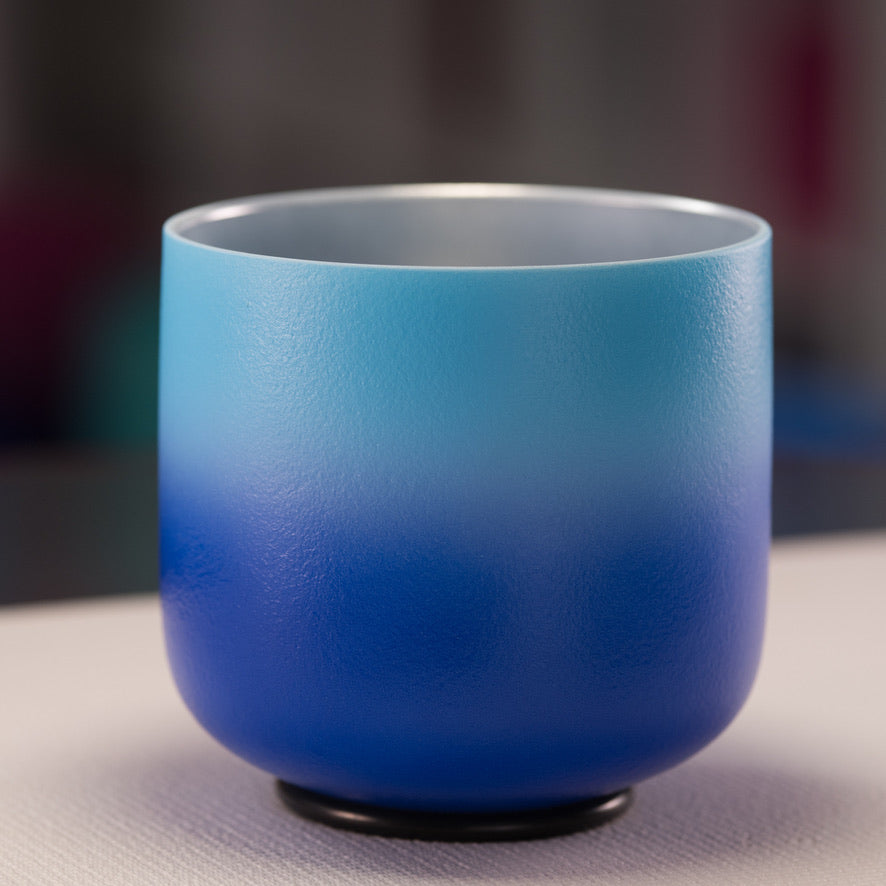 6.75" A#+3 Frosted Father Sky Crystal Singing Bowl
