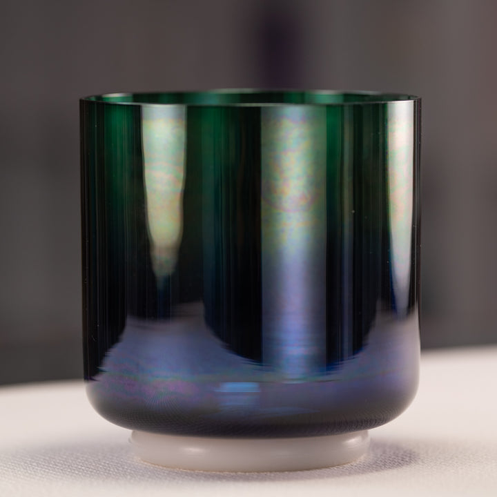 6" E-8 Sacred Earth Crystal Singing Bowl, Perfect Pitch