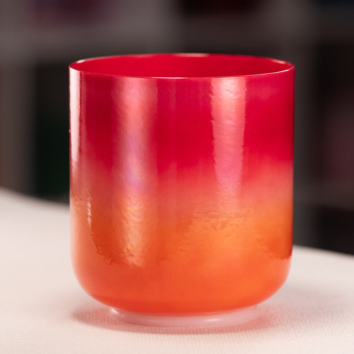 7" E+19 Harmonic Sunrise Crystal Singing Bowl