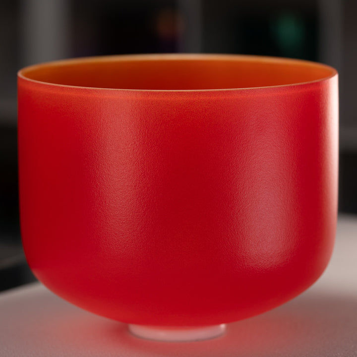 Frosted Singing Bowl Set in D# minor