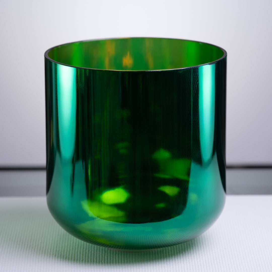 12.25" G#+37 Emerald Tablet Crystal Singing Bowl