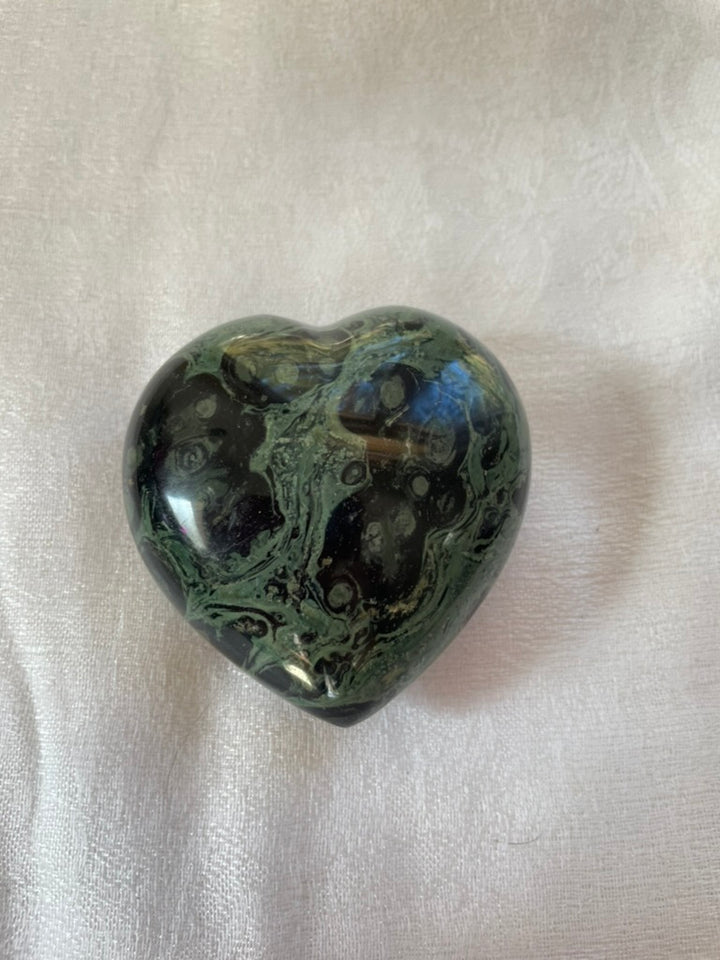 Kambaba Jasper Heart