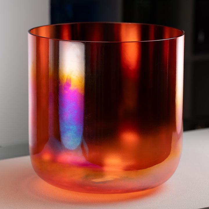 14" D#+10 Topaz Transformation Sacred Symphony Bowl from Bowls of Sound
