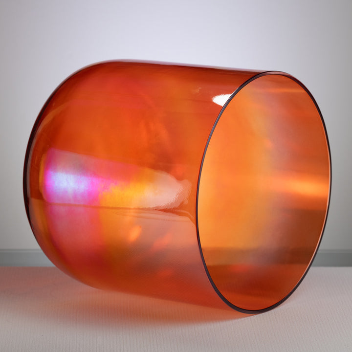 Long sustain crystal singing bowl