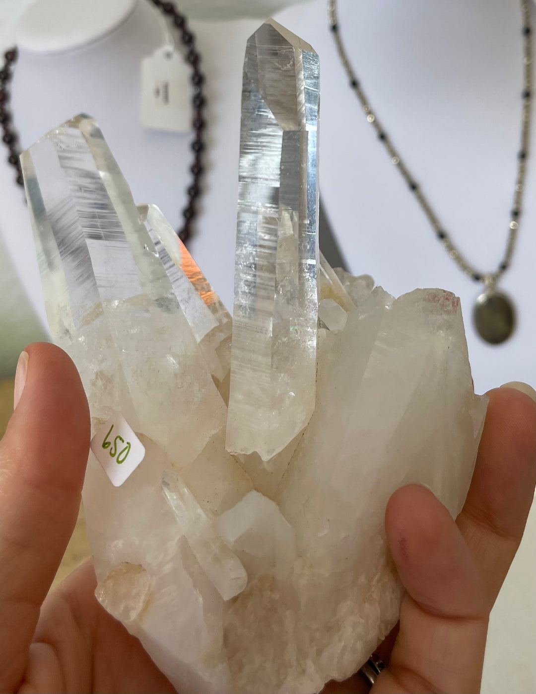 Lemurian Seed Cluster with 2 Wands