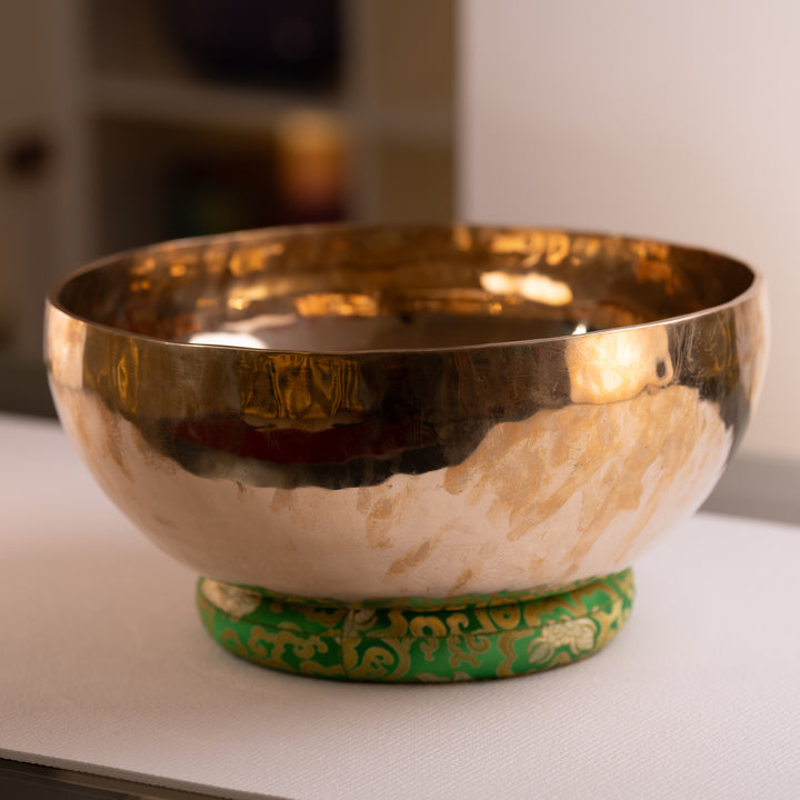 C# note metal singing bowl