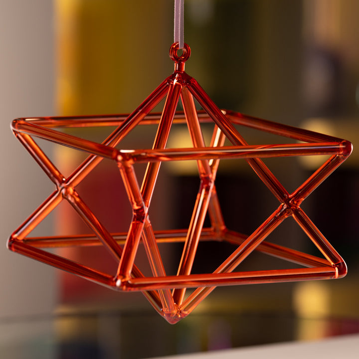 9.5" Setting Sun Crystal Singing Temple Star