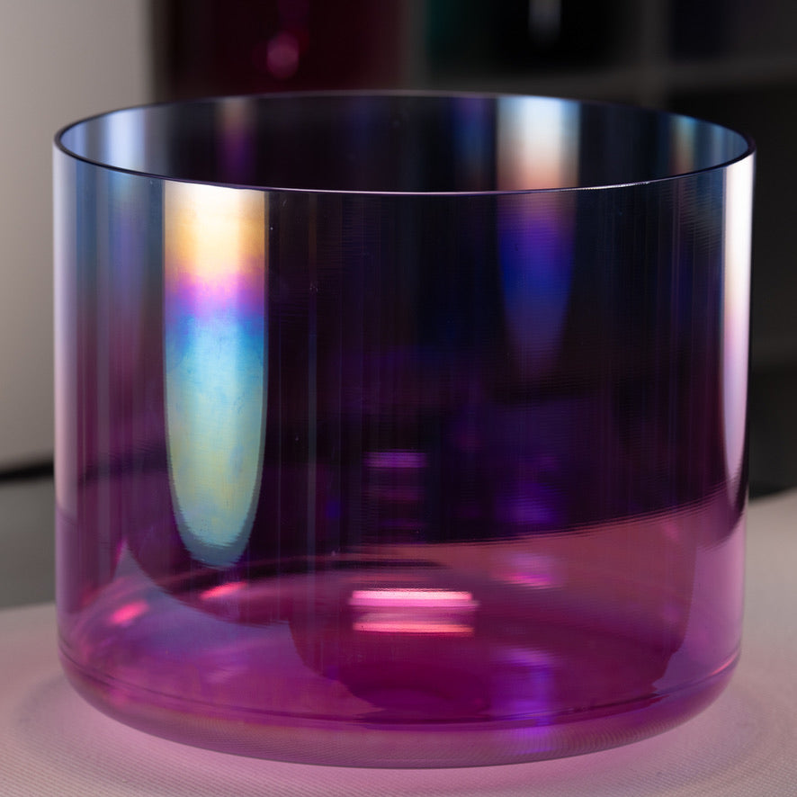 2nd octave crystal sound healing bowl