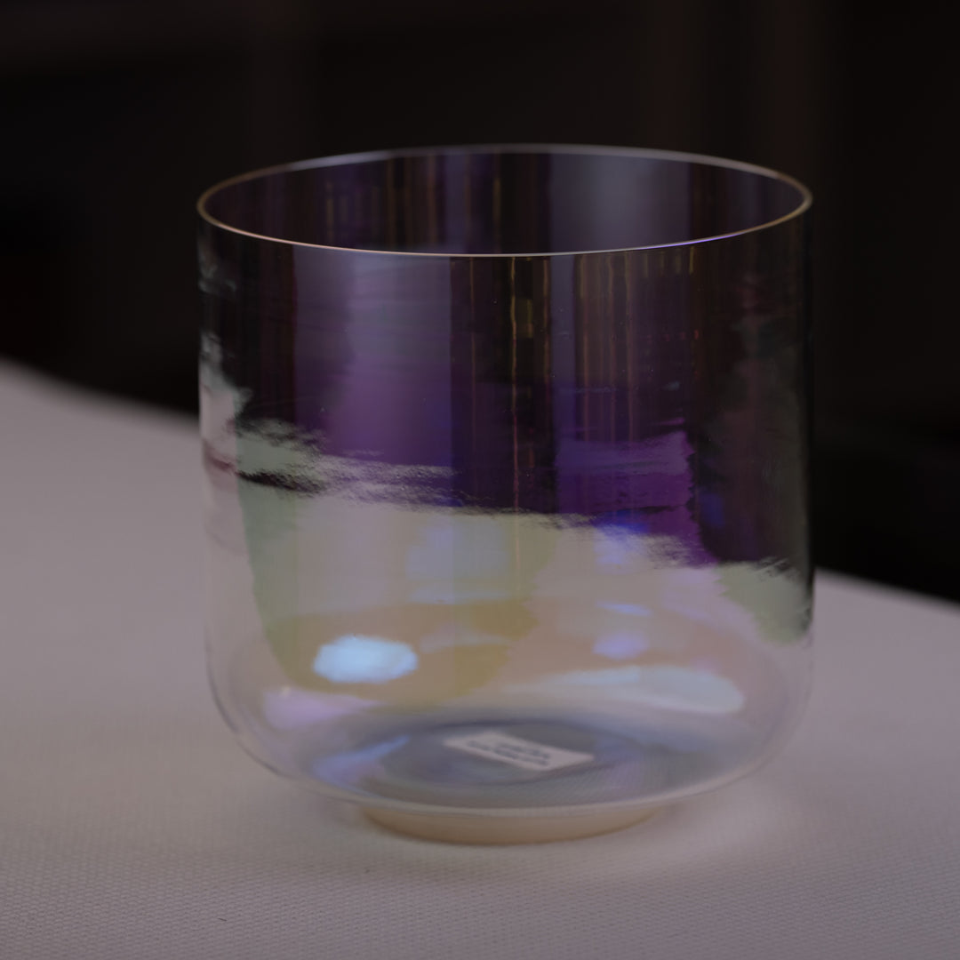 8.25" G#-42 Prismatic Crystal Singing Bowl