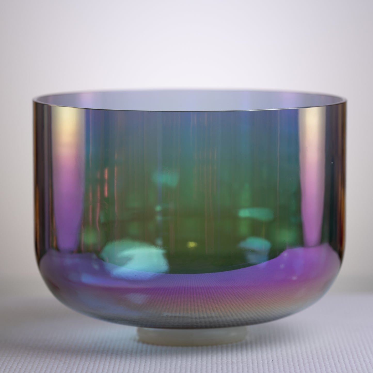 12" D#-45 Aurora Sky Crystal Singing Bowl