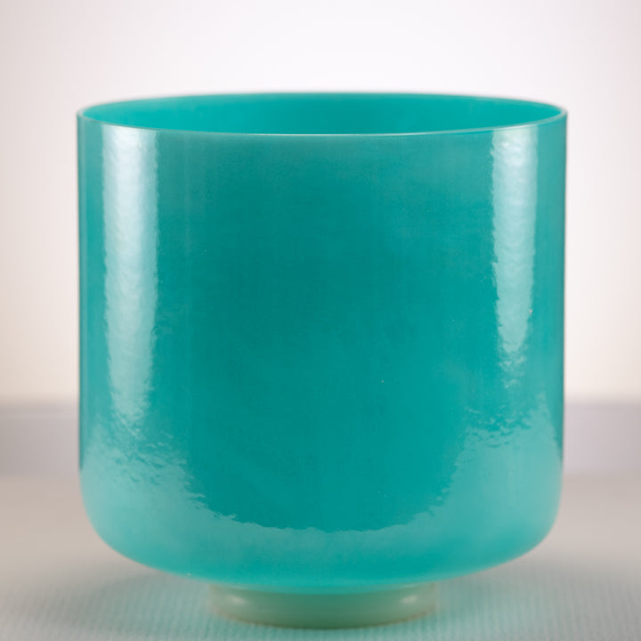 9" G#-24 Turquoise Tide Crystal Singing Bowl