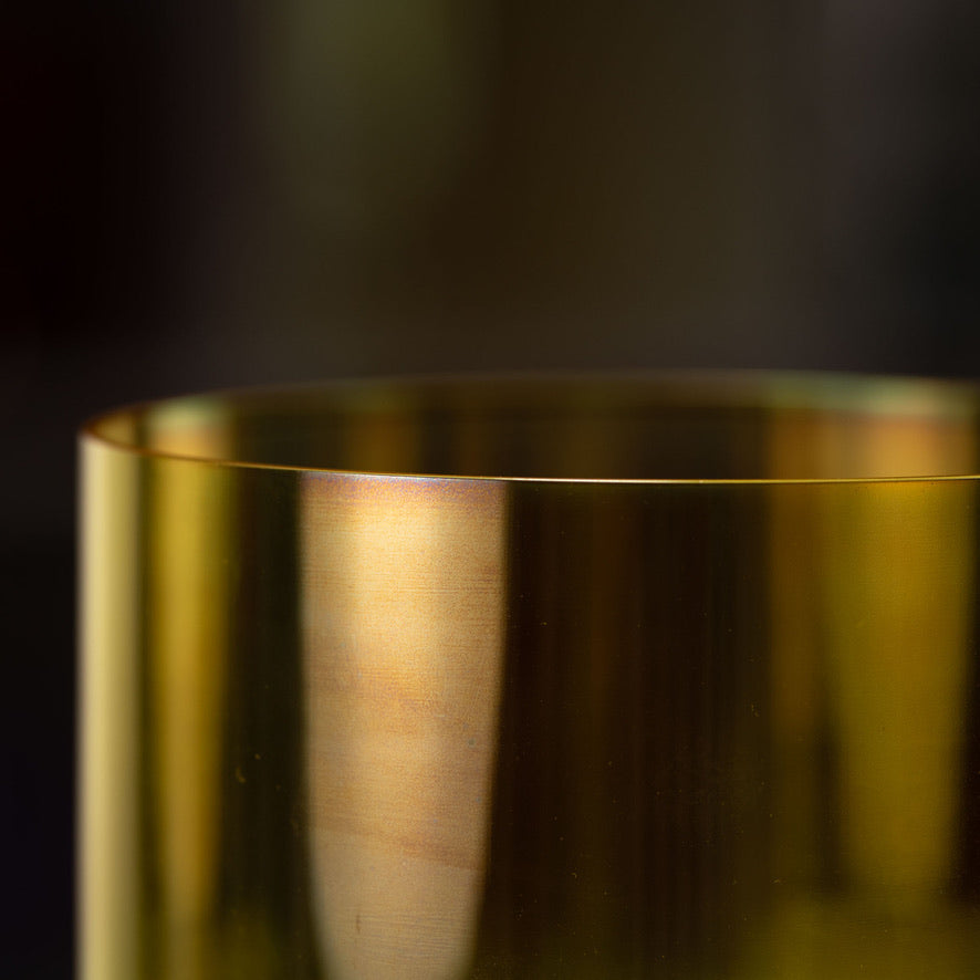 7.5" C#+43 Radiant Sun Crystal Singing Bowl