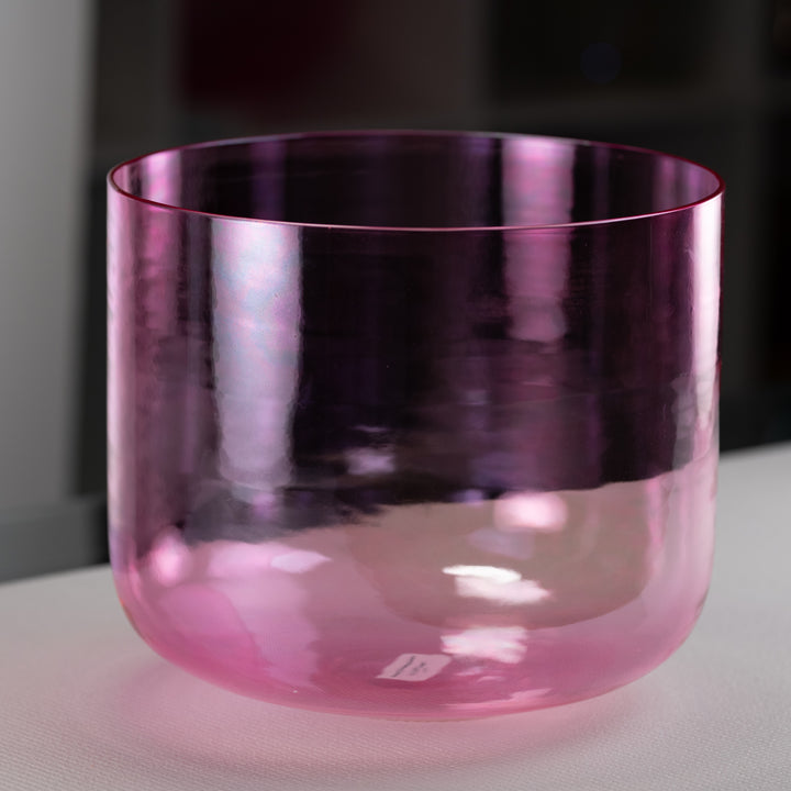 11.75" C+46 Pink Lotus Singing Bowl