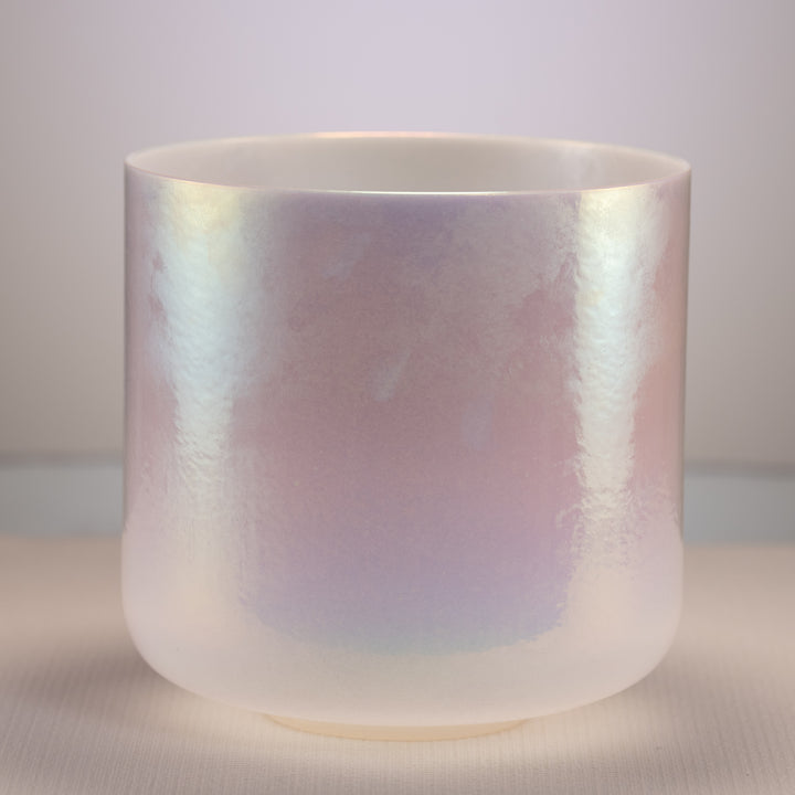 9" F+22 Majestic Moon Crystal Singing Bowl
