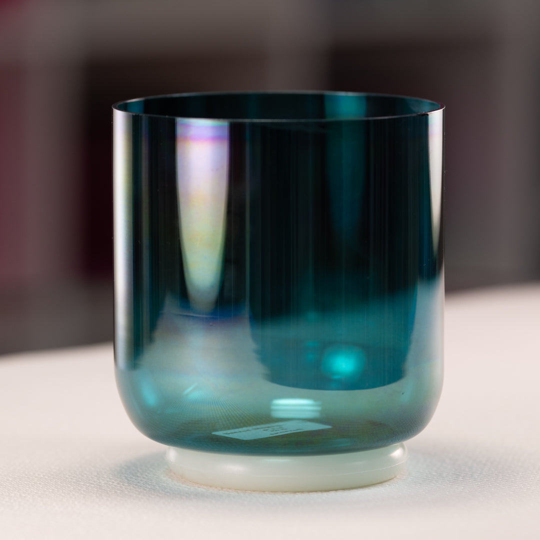 6" F+6 Marine Dream Crystal Singing Bowl, Perfect Pitch