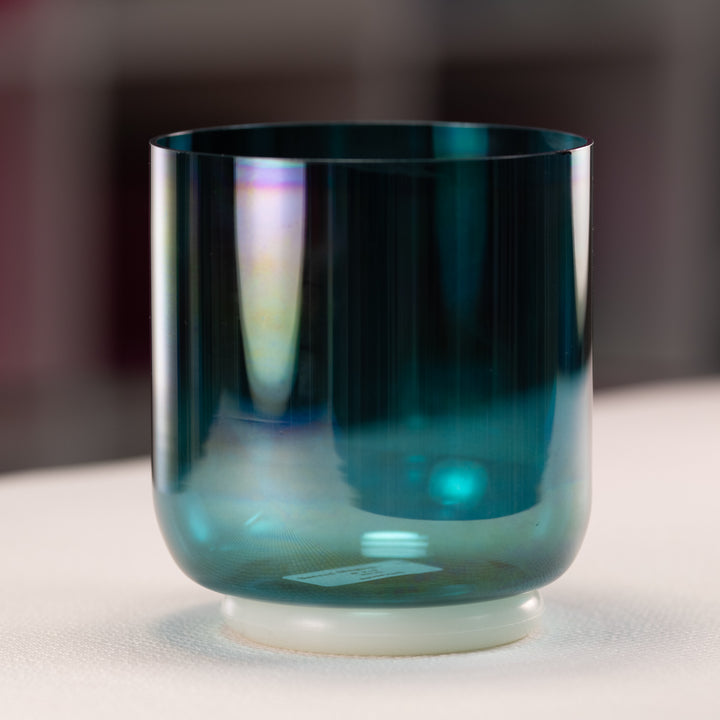 6" F+6 Marine Dream Crystal Singing Bowl, Perfect Pitch