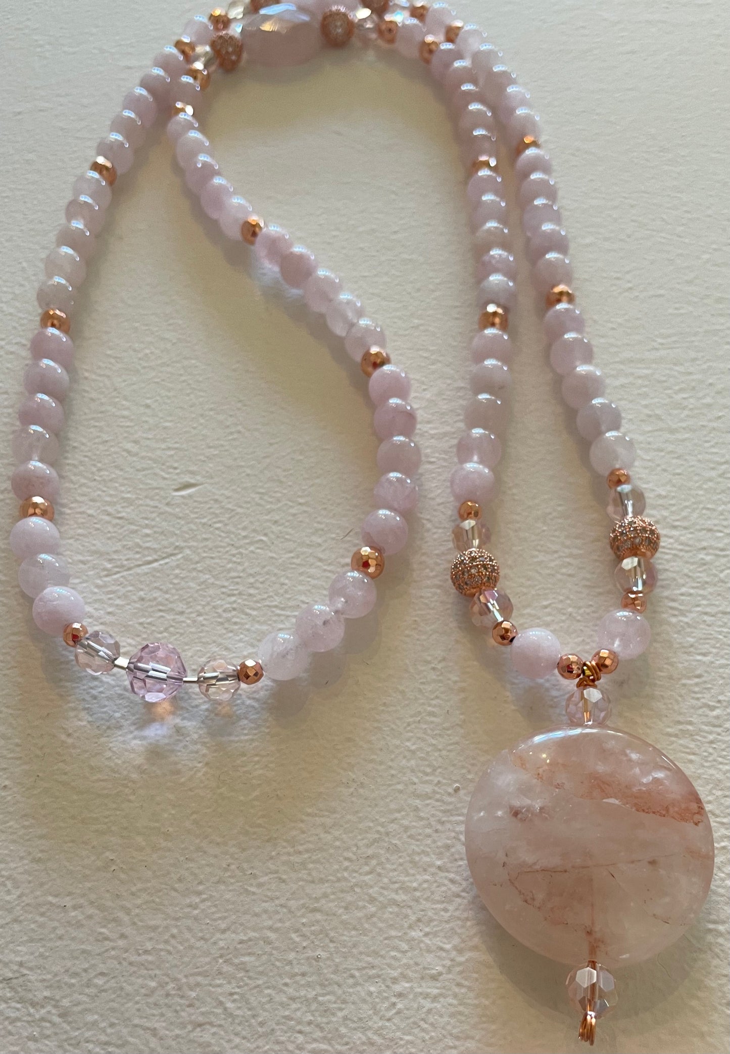 Morganite Mala