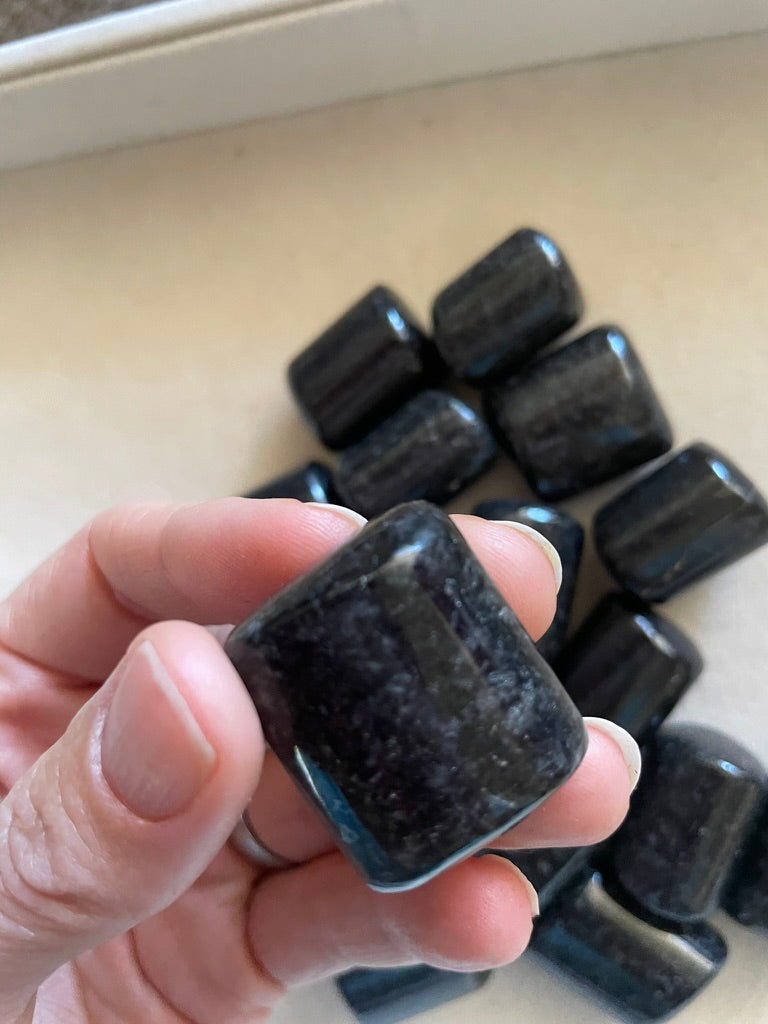 Black Tourmaline Tumbles