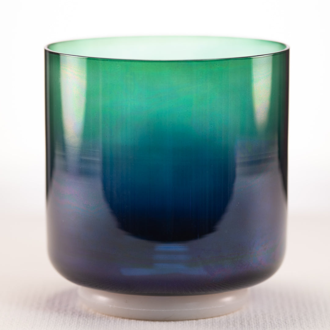 6" E-8 Sacred Earth Crystal Singing Bowl, Perfect Pitch