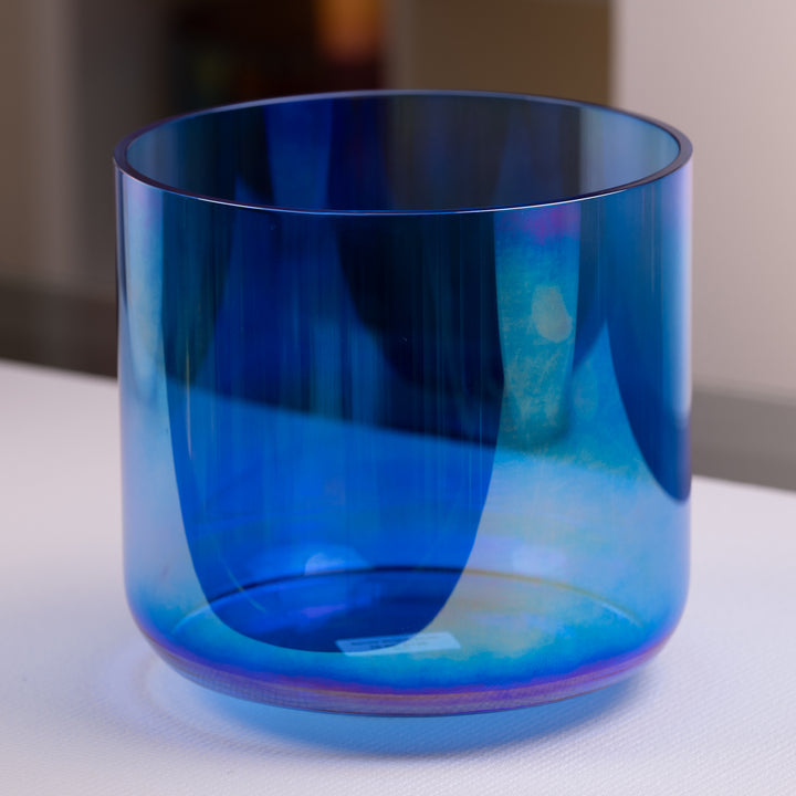 10.25” E+26 Sapphire Spirit Crystal Singing Bowl