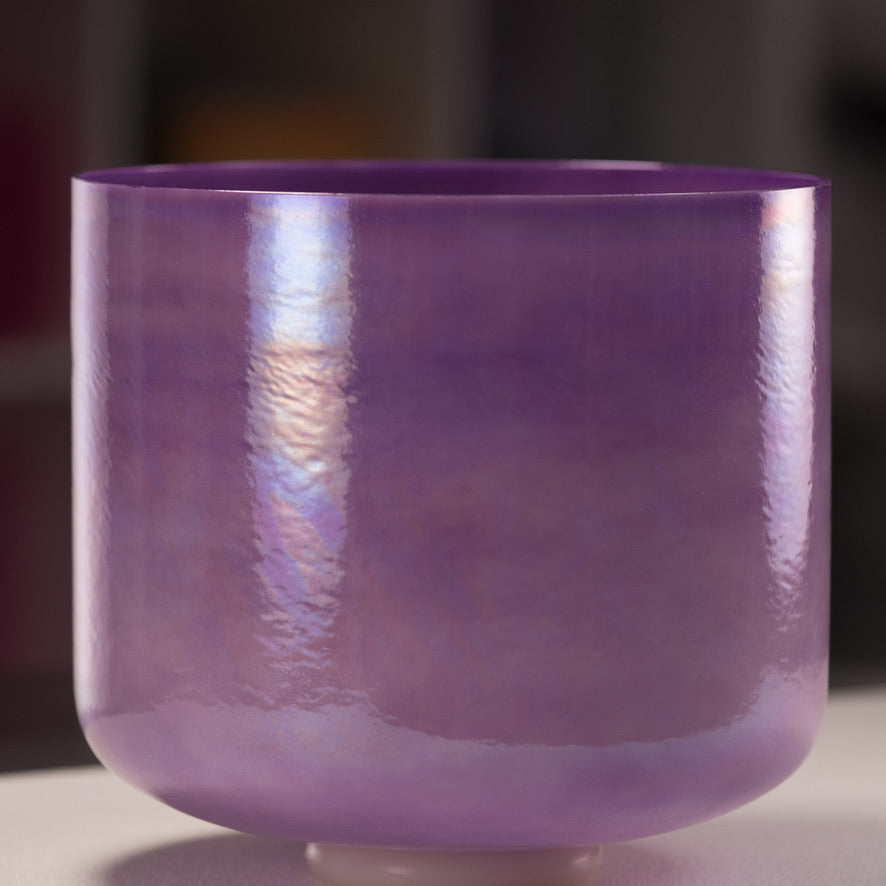 11" C+26 Lilac Blossom Crystal Singing Bowl