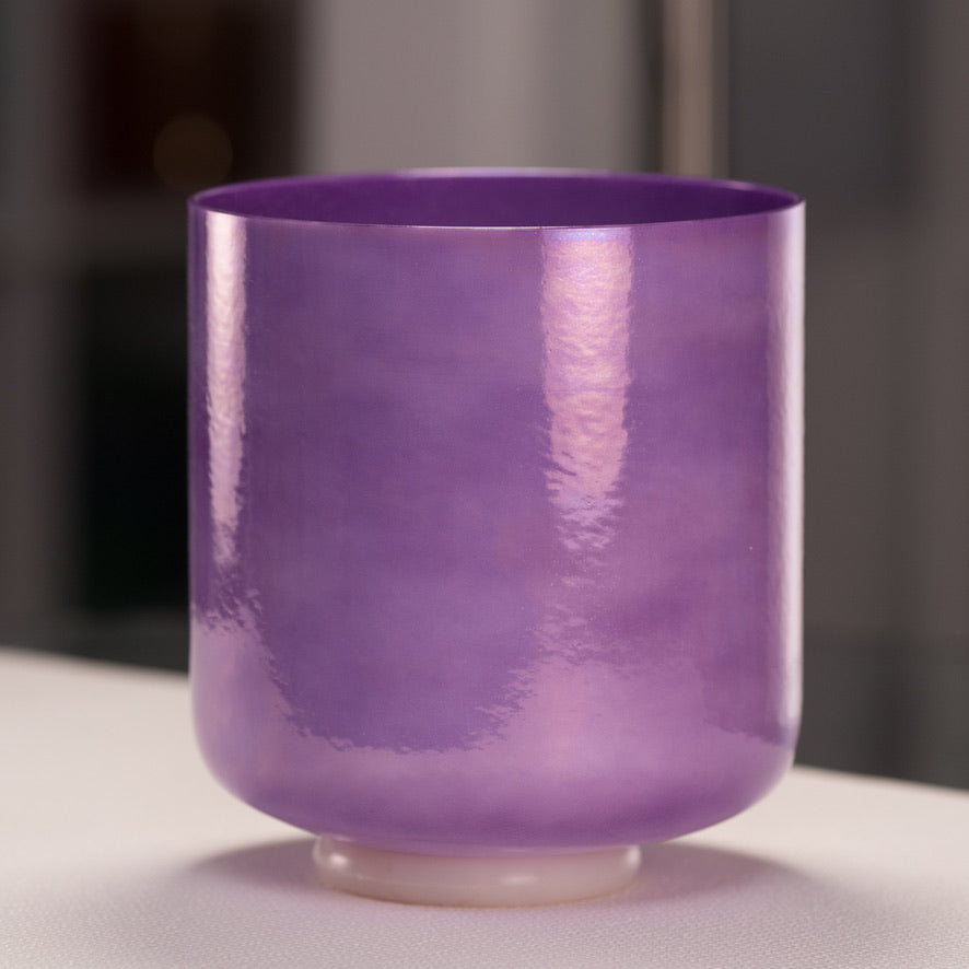 8" C+33 Lilac Blossom Crystal Singing Bowl