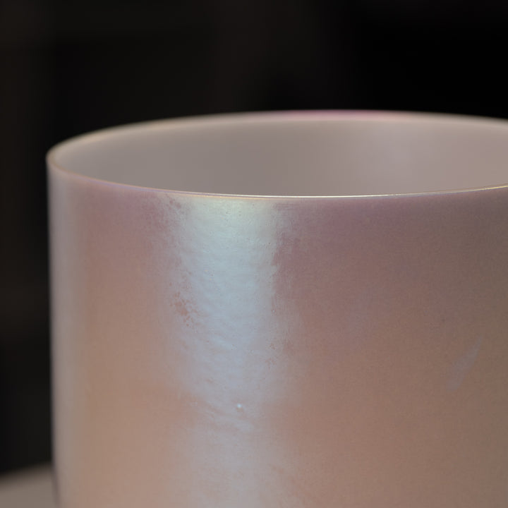 8" C-1 Majestic Moon Crystal Singing Bowl, Perfect Pitch